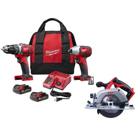 M18 Cordless LITHIUM-ION 2-Tool Combo Kit + M18 6-1/2