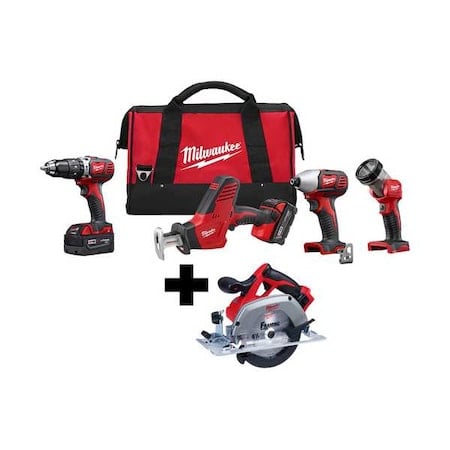 M18 Cordless LITHIUM-ION 4-Tool Combo Kit + M18 6-1/2