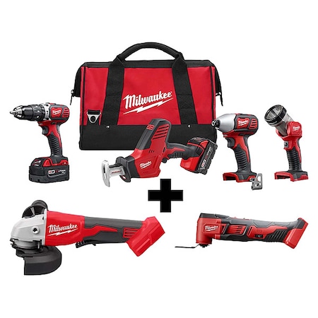 M18 Cordless Multi-Tool + M18 Brushless 4-1/2