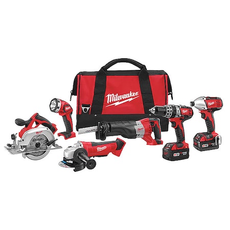 M18 Cordless 6-Tool Combo Kit MPN:2696-26