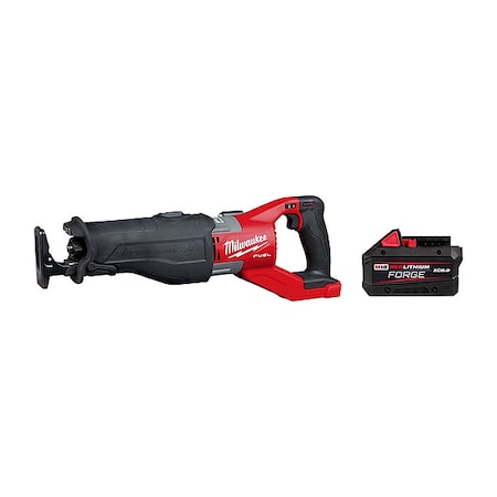 M18 FUEL SUPER SAWZALL Reciprocating Saw + M18 FORGE XC8.0 Battery Pack MPN:2722-20, 48-11-1881