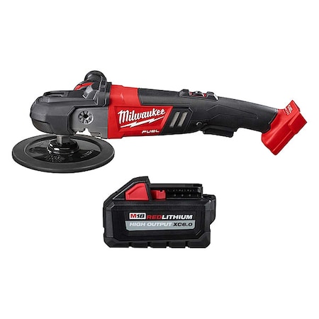 M18 FUEL POLISHER + M18 HIGH OUTPUT XC6.0 Battery Pack MPN:2738-20, 48-11-1865