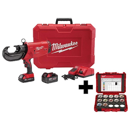 M18 750 MCM Crimper Kit+Aluminum Die Kit MPN:2779-22, 49-12-KITA