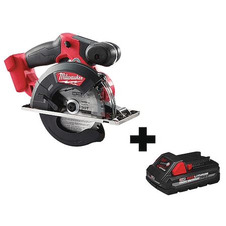 M18 FUEL Metal Cutting Circular Saw + M18 HIGH OUTPUT CP3.0 Battery MPN:2782-20, 48-11-1835