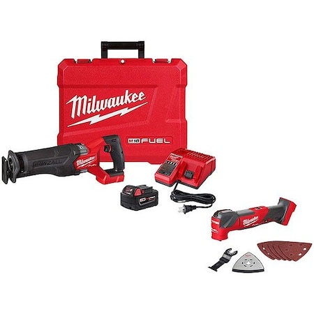 M18 FUEL SAWZALL Kit+M18 FUEL Multi-Tool MPN:2821-21, 2836-20