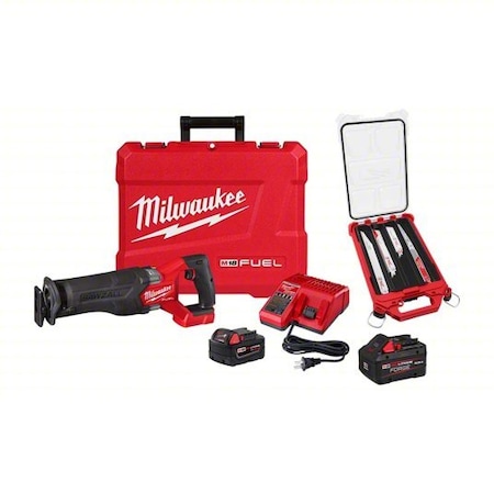 M18 SAWZALL Kit + FORGE 8.0 + 15PC Blade MPN:2821-21, 48-11-1881, 49-22-5641