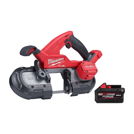 M18 FORGE XC8.0 Battery Pack + M18 FUEL Compact Band Saw MPN:2829-20, 48-11-1881