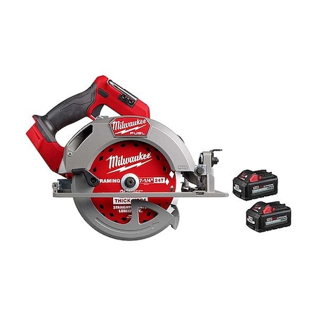 M18 FUEL Circ Saw + HO6.0 Battery(2PK) MPN:2834-20, 48-11-1862