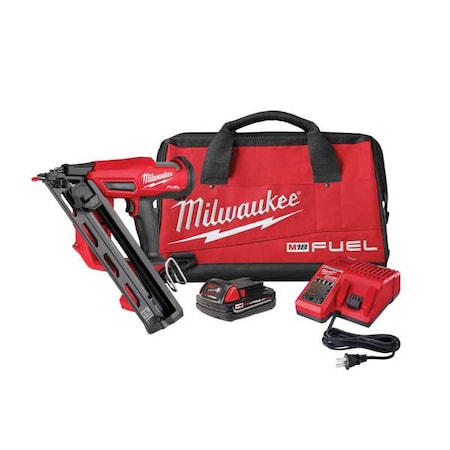 M18 FUEL 15 Gauge Finish Nailer Kit MPN:2839-21CT