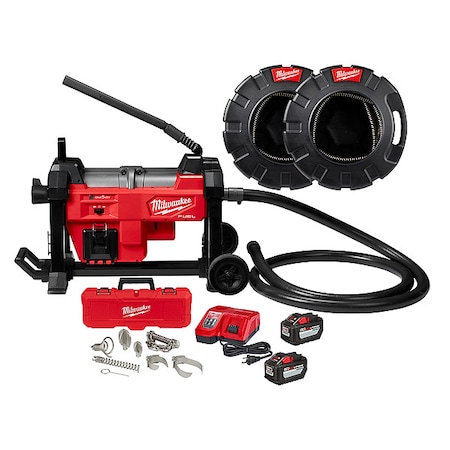 M18 FUEL Sewer Sectional Machine w/ CABLE-DRIVE 1-1/4