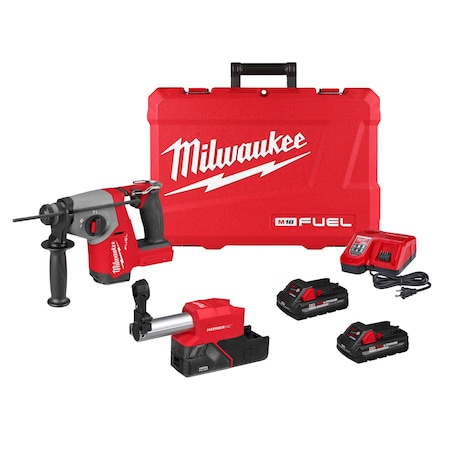 Rotary Hammer Kit, 18V DC, 1, 400 RPM MPN:2908-22DE
