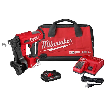 M18 FUEL Coil Roofing Nailer Kit MPN:2909-21