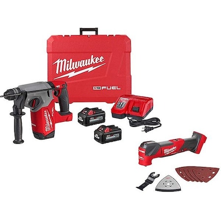 M18 FUEL Hammer Kit+M18 FUEL Multi-Tool MPN:2912-22, 2836-20