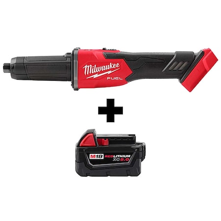 Braking Die Grinder, M18 XC5.0 Battery MPN:2939-20, 48-11-1850