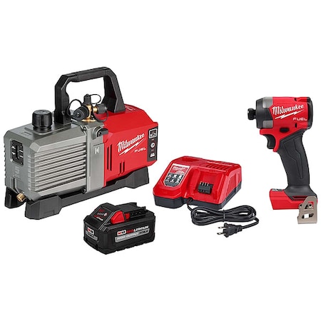 Vacuum Pump Kit and Hex Impact Driver MPN:2941-21, 2953-20