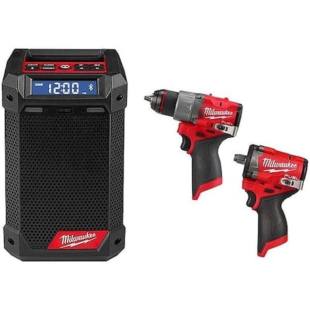M12 Radio + M12 FUEL Drill + M12FUEL SIW MPN:2951-20, 3403-20, 2563-20