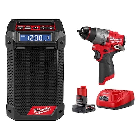 M12 RADIO+ M12 FUEL HD + 4.0 STARTER KIT MPN:2951-20, 3404-20, 48-59-2440