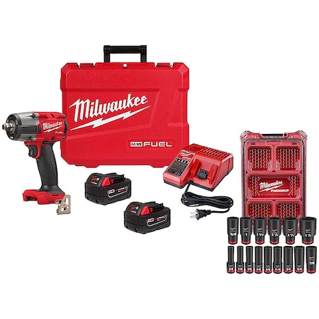 HTIW and Socket Set MPN:2962-22R, 49-66-6802