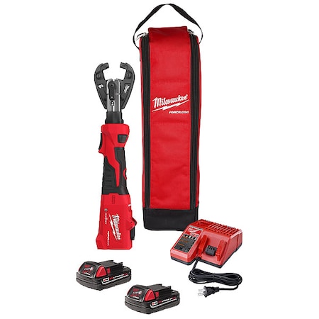 M18 FORCE LOGIC 6 Ton Linear Utility Crimper Kit with Kearney Jaw MPN:2978-22K