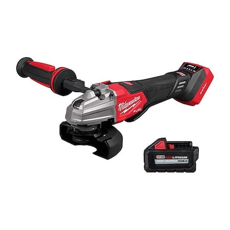 M18 FUEL Braking Grinder + M18 REDLITHIUM XC6.0 Battery, 4-1/2 to 5 in, Dual-Trigger MPN:2986-20, 48-11-1865