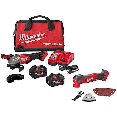 M18 FUEL Grinder Kit+M18 FUEL Multi-Tool MPN:3670-22, 2836-20