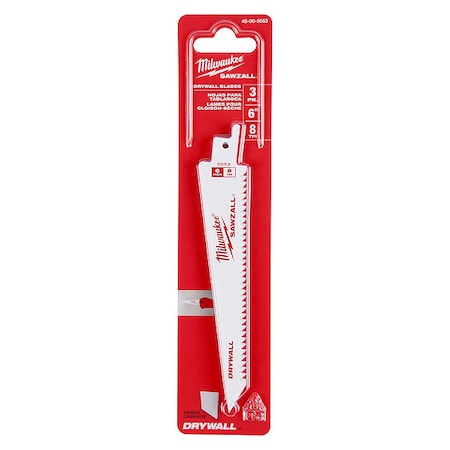 Reciprocating Saw Blade, 6 in x 8 TPI MPN:48-00-5053