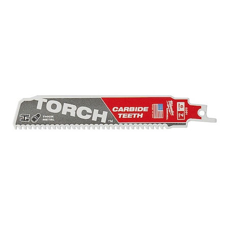 The TORCH w/CARBIDE TEETH 7T 6L 1PK MPN:48-00-5201