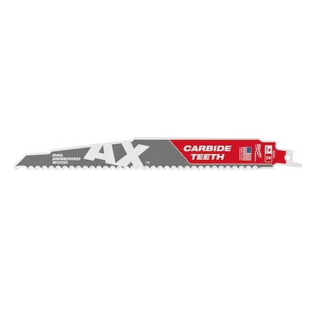 9 in x 5 TPI Reciprocating Saw Blade, 3 PK MPN:48-00-5326