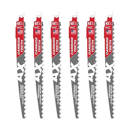 9 in x 3 TPI Reciprocating Saw Blade Combo Pack MPN:48-00-5332, 48-00-5332