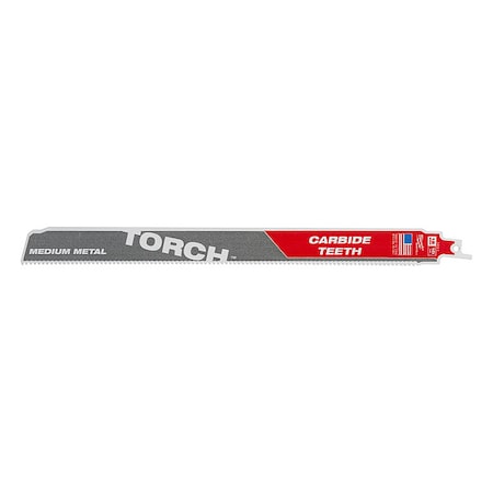 12 in x 10 TPI Reciprocating Saw Blade, 3 PK MPN:48-00-5353
