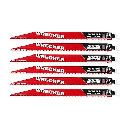 12 in x 6 TPI Reciprocating Saw Blade Combo Pack MPN:48-00-5373, 48-00-5373