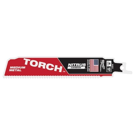6 in x 10 TPI, Reciprocating Saw Blade, 1-PK MPN:48-00-6251