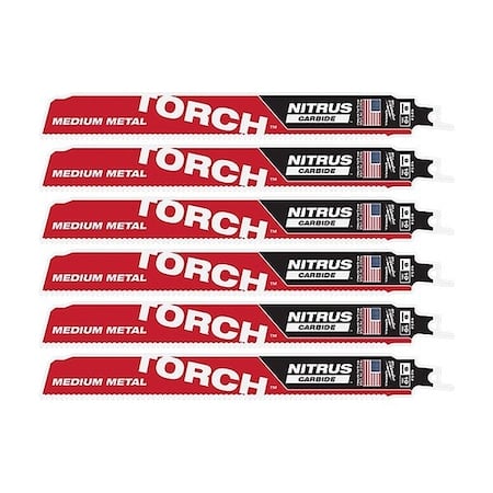 9 in x 10 TPI Reciprocating Saw Blade Combo Pack MPN:48-00-6352, 48-00-6352