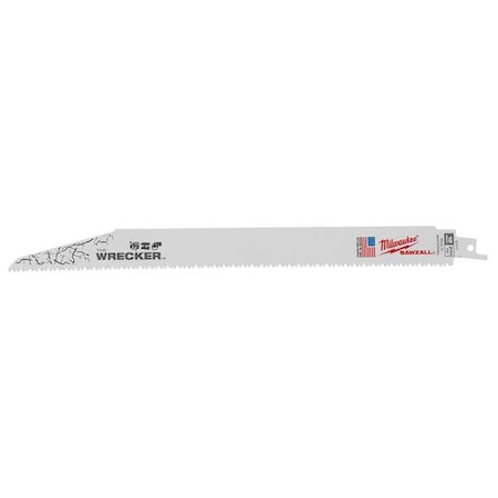The WRECKER Multi-Material SAWZALL Blade 12