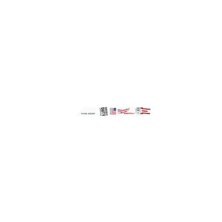 6 in x 14 TPI Reciprocating Saw Blade Combo Pack MPN:48-01-7182