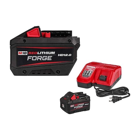 M18 RDL FORGE HD12.0 Battery + XC8.0 Kit MPN:48-11-1813, 48-59-1881