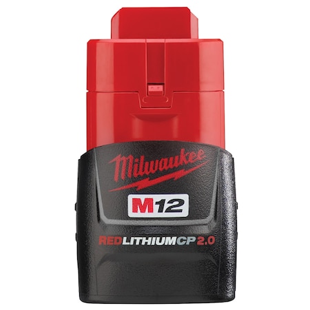 M12 12V REDLITHIUM Lithium-Ion, 12-Volt Battery, CP2.0 Ah MPN:48-11-2420
