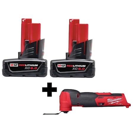Oscillating Multi-Tool, 12V, Cordless, 3.9 Degrees Oscillation Angle, M12 Series MPN:48-11-2460, 48-11-2460, 2526-20