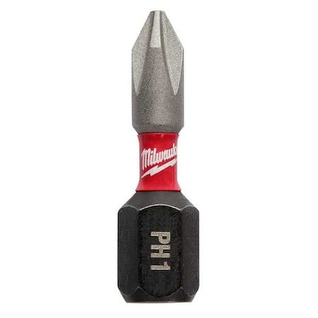 SHOCKWAVE Impact Phillips No. 1 Insert Bits, PK25 MPN:48-32-4111