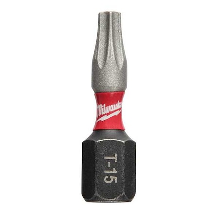 SHOCKWAVE Impact Torx T15 Insert Bits (25 Pk) MPN:48-32-4134