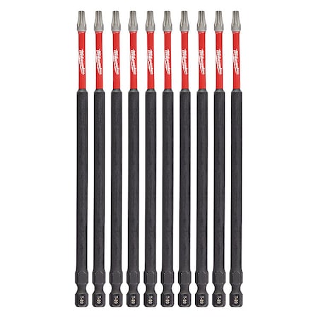 6 in. TORX T15 SHOCKWAVE Impact Duty Power Bit (10 pk) MPN:48-32-4244