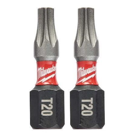 SHOCKWAVE Impact Torx T20 Insert Bits (2 PK) MPN:48-32-4414
