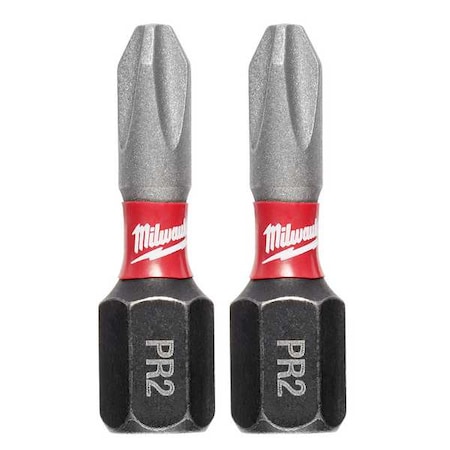 SHOCKWAVE 1 in Phillips No. 2 Drywall Impact Reduced Diameter Power Bit, 2 PK MPN:48-32-4444