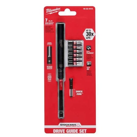 SHOCKWAVE 7PC IMPACT MAGNETIC DRIVE GUIDE SET MPN:48-32-4518
