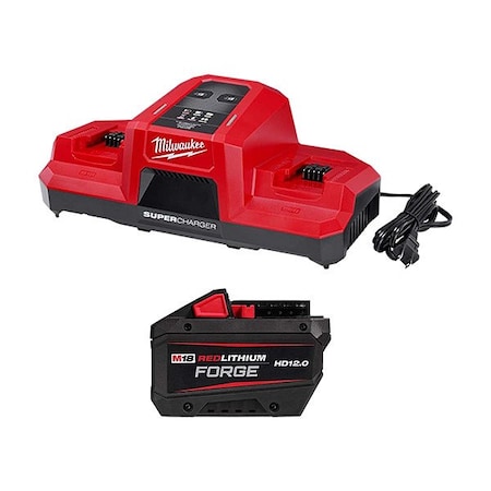 M18 Super Charger + M18 RDL FORGE HD12.0 MPN:48-59-1815, 48-11-1813