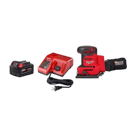 M18 5.0 Starter Kit + M18 Sheet Sander MPN:48-59-1850, 2649-20