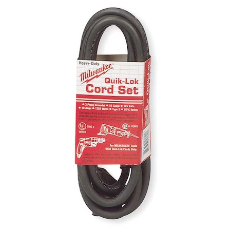 8' 3-Wire QUIK-LOK Cord MPN:48-76-4008