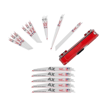 Recip Saw Blade Set, w/Recip Saw Blade, 9 MPN:49-22-1110, 48-00-5026