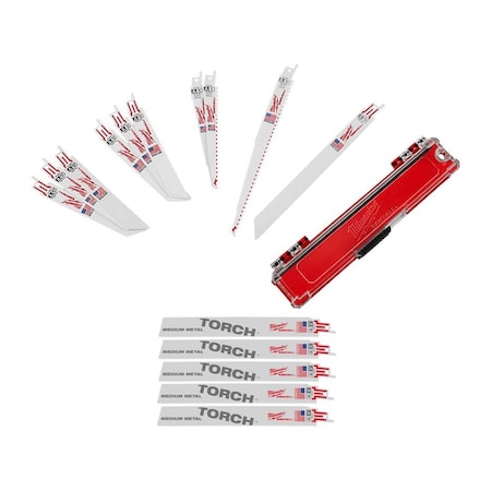 9 in SAWZALL General Purpose 10pc Blade Set + Additional 5PK MPN:49-22-1110, 48-00-5788