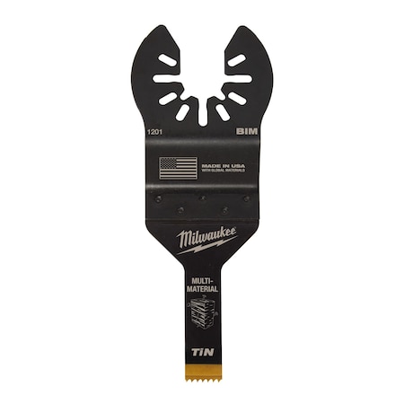 3/8 in. OPEN-LOK TITANIUM ENHANCED Multi-Material Oscillating Multi-Tool Blade MPN:49-25-1201